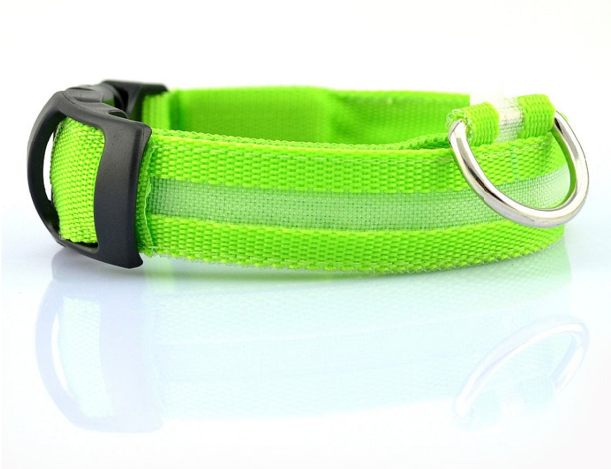 Pet Nylon LED Collar