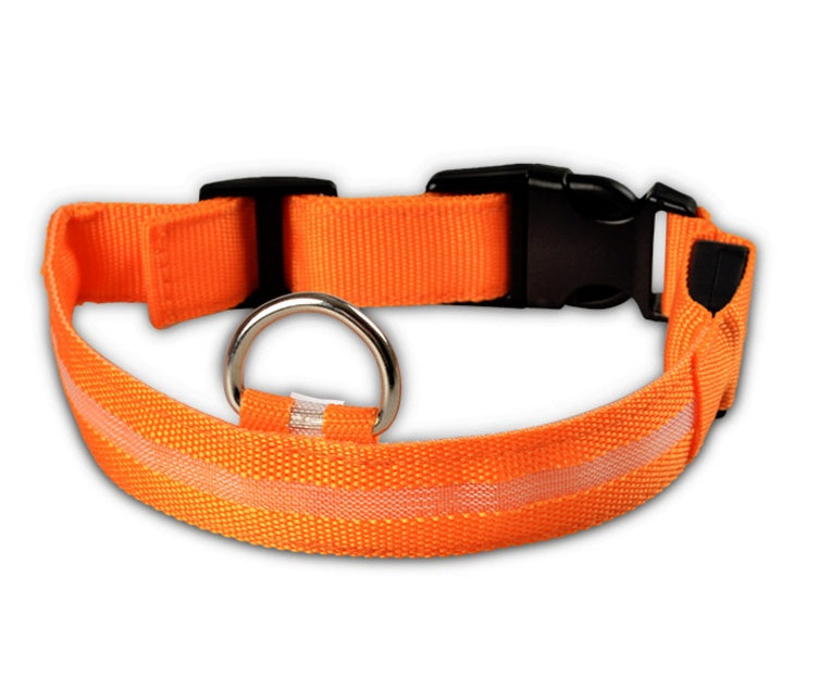 Pet Nylon LED Collar