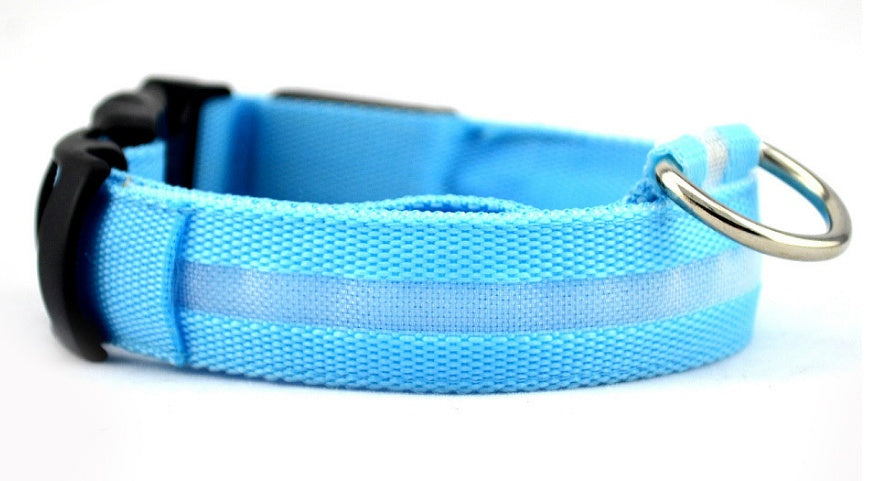 Pet Nylon LED Collar