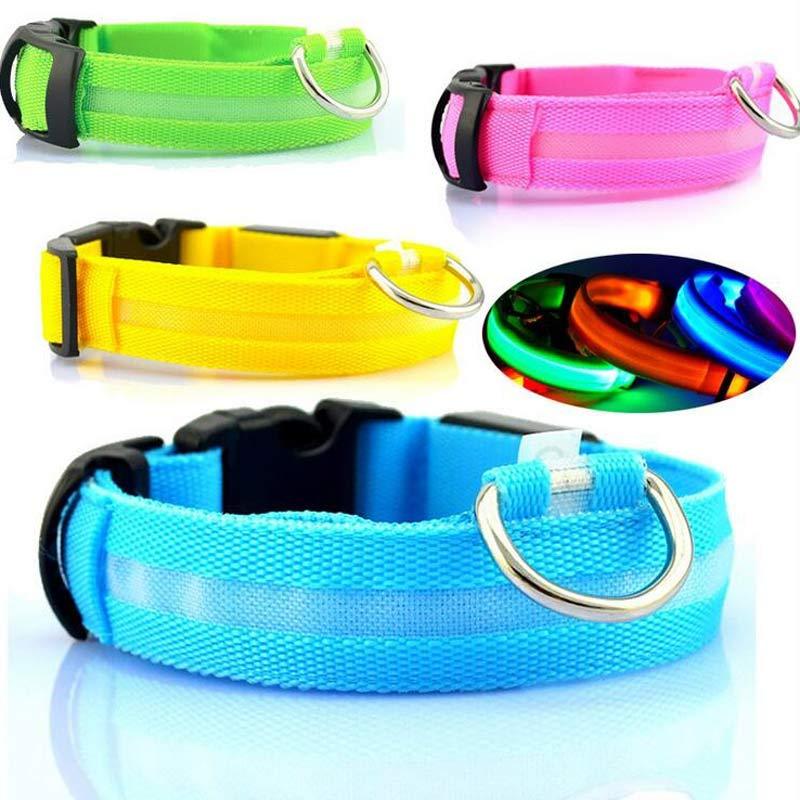 Pet Nylon LED Collar