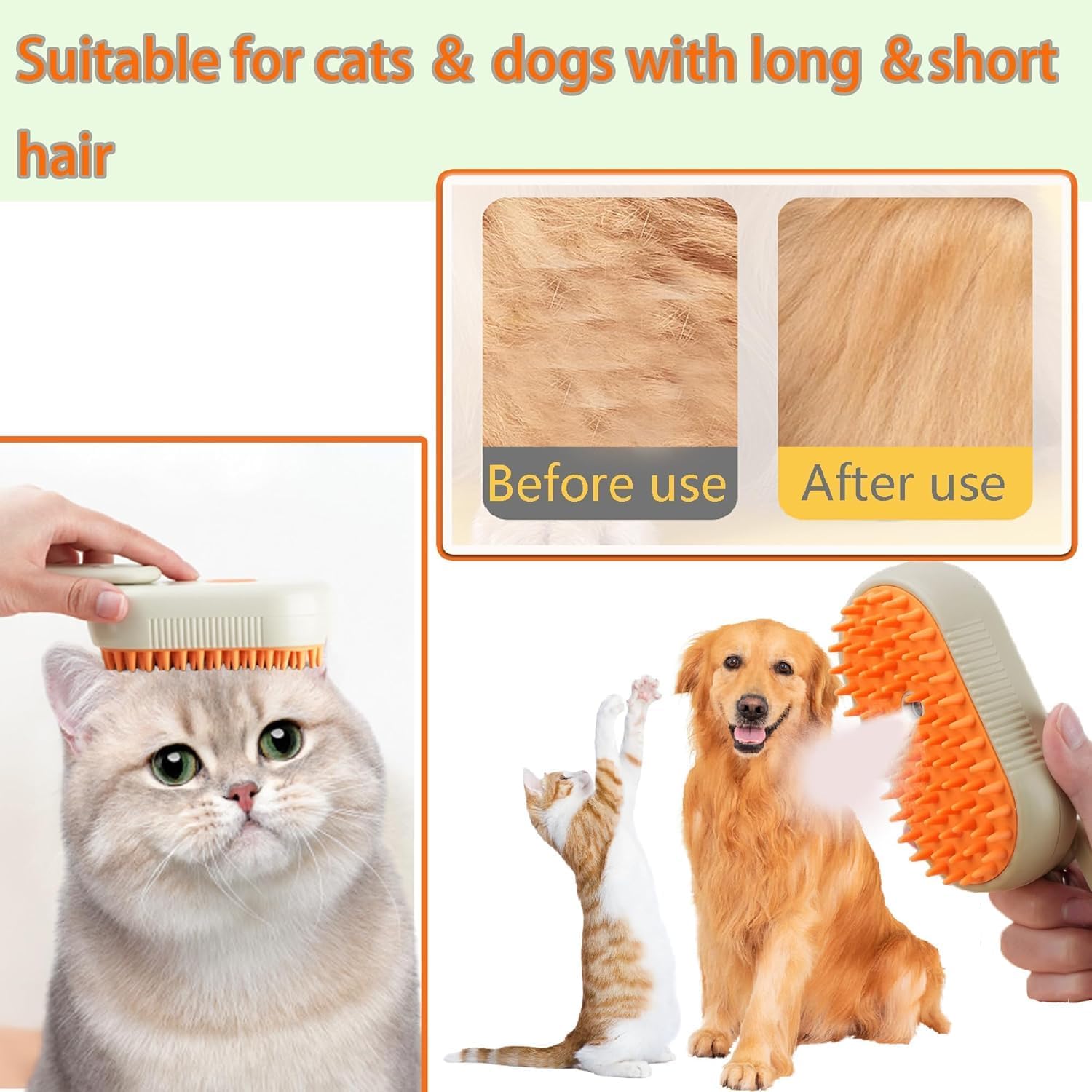 Pet Stream Brush
