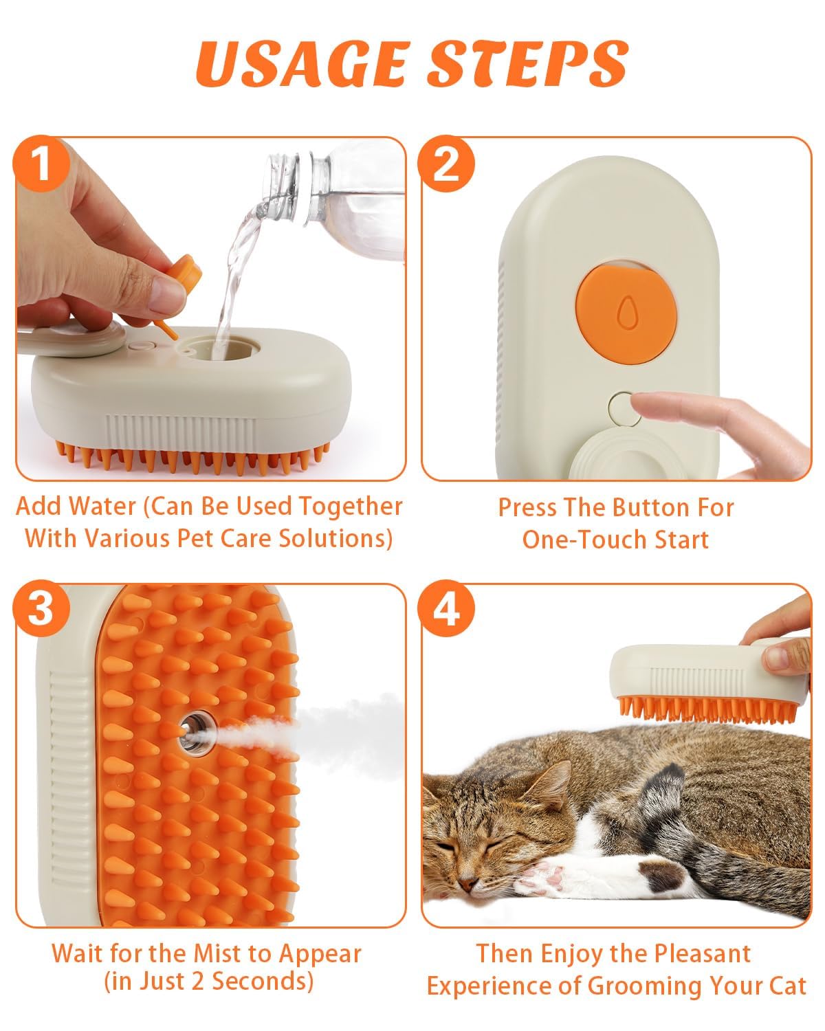 Pet Stream Brush
