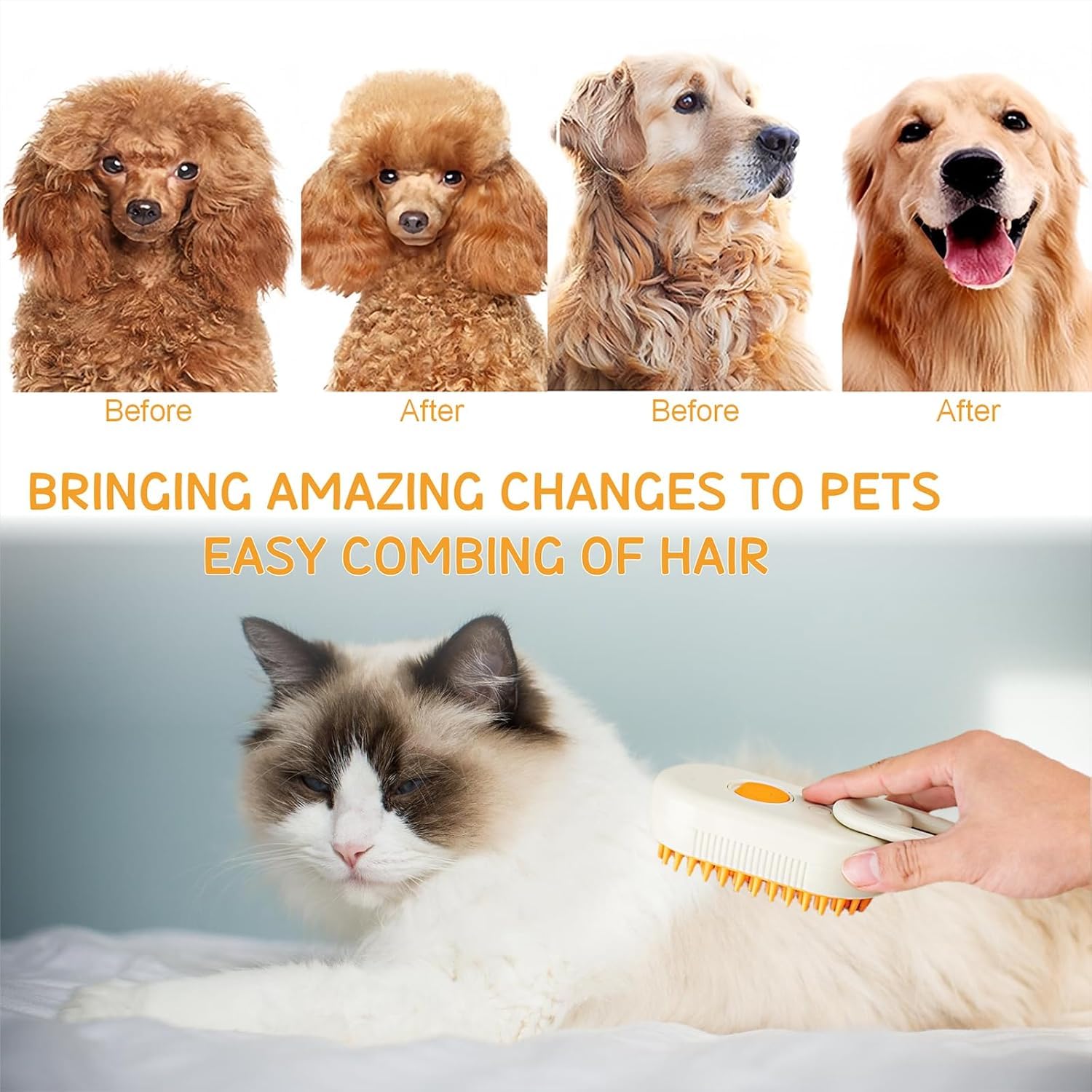 Pet Stream Brush