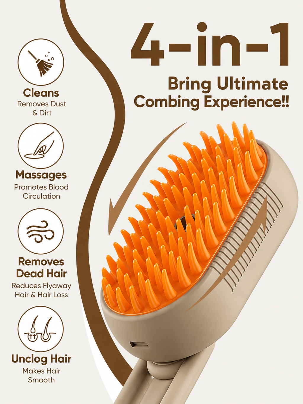 Pet Steam Brush